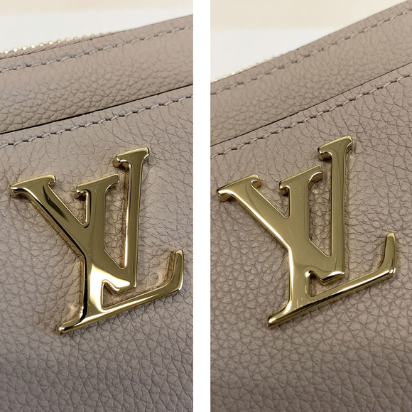 Louis Vuitton Lock Me Zippy Coin Purse One Point Leather Round Zipper - Picture 6 of 7